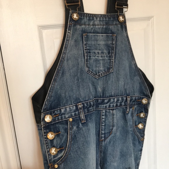 EUC One Teaspoon Distressed Overalls - Picture 2 of 4